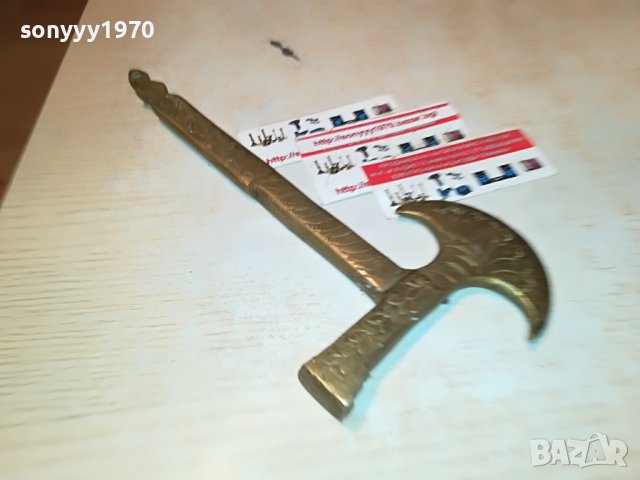 МЕД/МЕСИНГОВА БРАДВА ОТ ФРАНЦИЯ 2211221825, снимка 7 - Антикварни и старинни предмети - 38761178