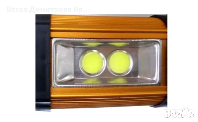 Мощен акумулаторен прожектор DAT AT-398 FL43, снимка 6 - Друга електроника - 47914993