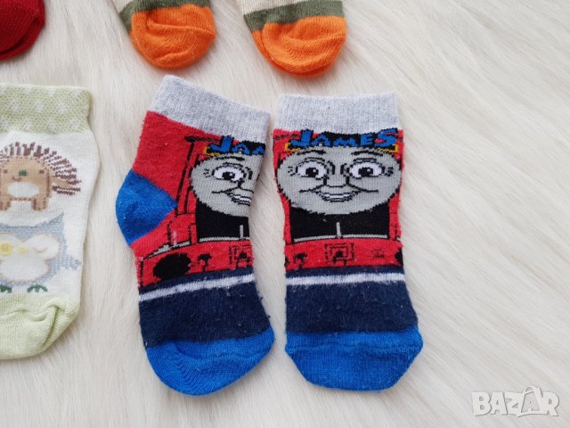 Бебешки чорапи 0-6 месеца, снимка 2 - Бебешки чорапи - 28438697
