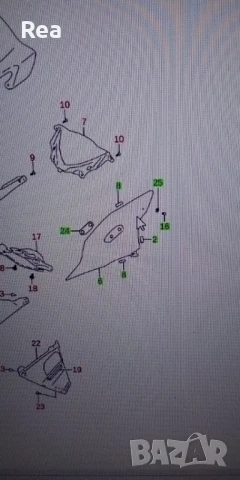 Елемент # 6 за Suzuki Hayabusa 