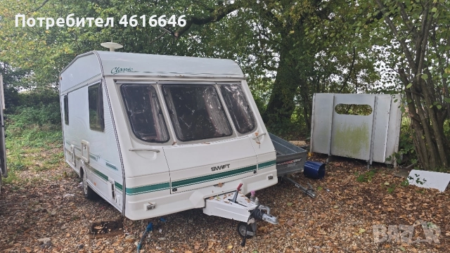 каравана swift 2004, снимка 9 - Каравани и кемпери - 52397568