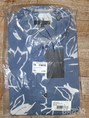 Ted Baker р-р L-4  риза, снимка 2 - Ризи - 51790925