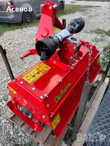 Италианска Фреза за малък трактор Del Morino Flash 105, снимка 4 - Селскостопанска техника - 52001949