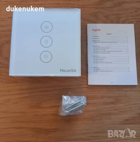 НОВ! Смарт ключ за ролетни щори, WiFi, приложение, % контрол , снимка 8 - Друга електроника - 50548986