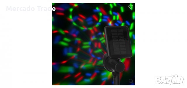 Соларен прожектор, Диско топка, 36см , снимка 2 - Прожектори - 35636184