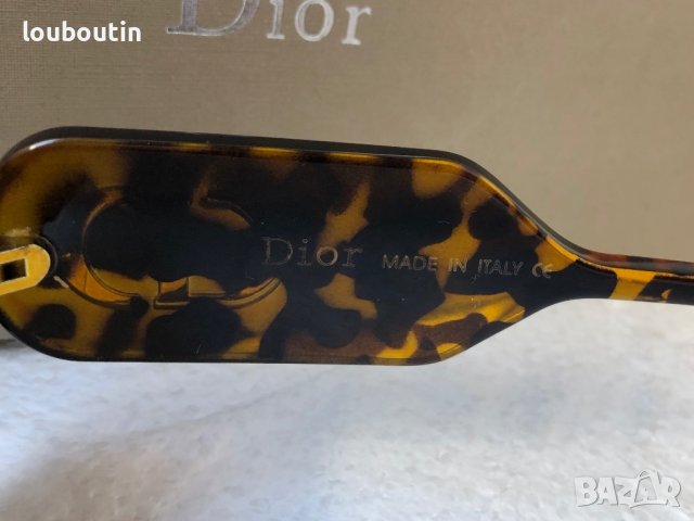 Dior дамски слънчеви 2 цвята черни кафяви, снимка 12 - Слънчеви и диоптрични очила - 40539077