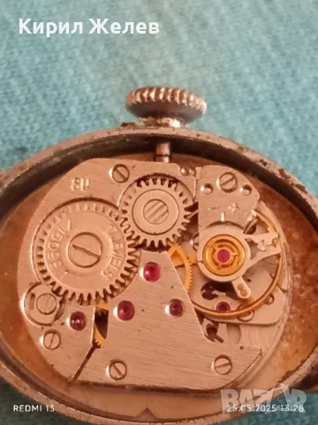 Стар механичен часовник дамски Заря СССР 17 камъка за ремонт части КОЛЕКЦИЯ 26078, снимка 6 - Антикварни и старинни предмети - 50419782
