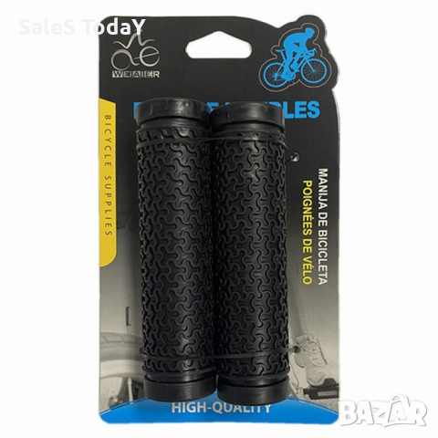 Ръкохватки за велосипед, дръжки, 22мм, гума, 2бр