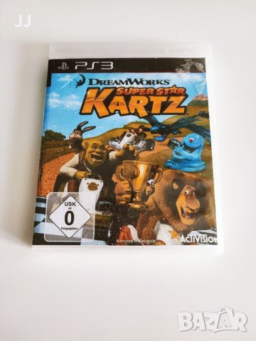 Dreamworks Super Star/ Madagascar Kartz игра за Ps3 Playstation 3 Пс3, снимка 2 - Игри за PlayStation - 44014885