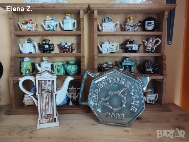 Винтидж чайник - 50 британски пенса Paul Cardew, снимка 4 - Колекции - 52344697