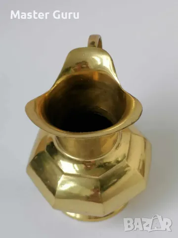 Стара бронзова кана - 400 мл., снимка 3 - Антикварни и старинни предмети - 47297250