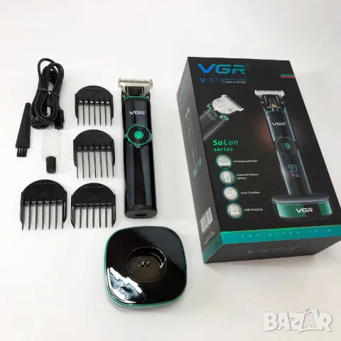 Професионална машинка за подстригване VGR V-671, Тример за коса,Електрическа машинка за подстригване, снимка 6 - Машинки за подстригване - 50440544