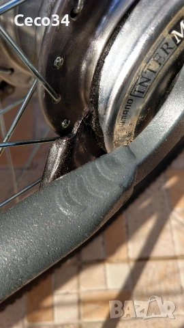 Продавам велосипед с Shimano Nexus 7, алуминиев, реновиран, снимка 12 - Велосипеди - 50906553