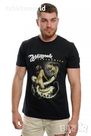 Нова мъжка тениска с дигитален печат на музикалната група WHITESNAKE, снимка 5 - Тениски - 37699469