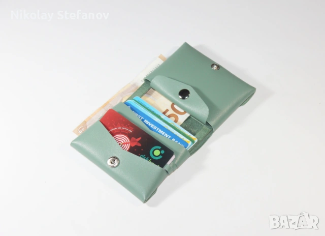 Вертикален оригами портфейл, снимка 5 - Портфейли, портмонета - 53098853