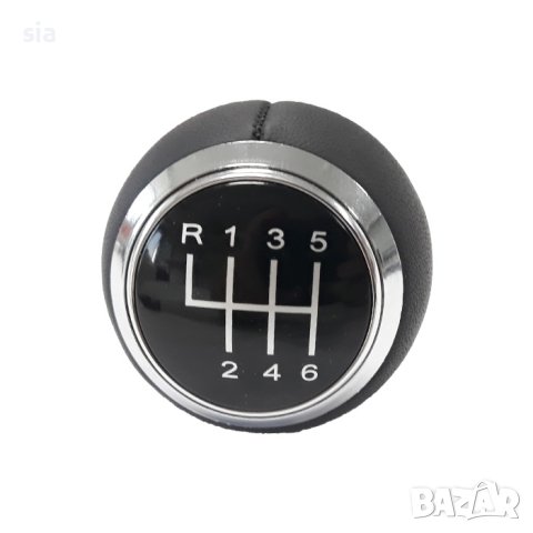 Топка за скоростен лост за Audi A3 (98-08) /Ауди A4 (02-08) - със 6 скорости - гладка кожа, снимка 3 - Аксесоари и консумативи - 43623185