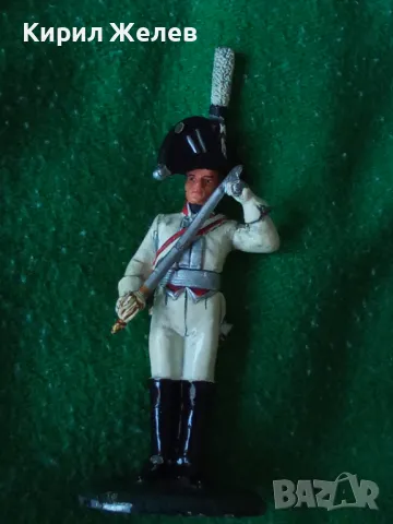 del Prado collection СТАР ОЛОВЕН ВОЙНИК ОЛОВНА ФИГУРКА ВОЙНИЧЕ РЪЧНО ОЦВЕТЕНО РЯДКО 42719, снимка 15 - Колекции - 46961510