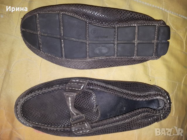 Мокасини естествена кожа 42 номер , снимка 2 - Ежедневни обувки - 26984508