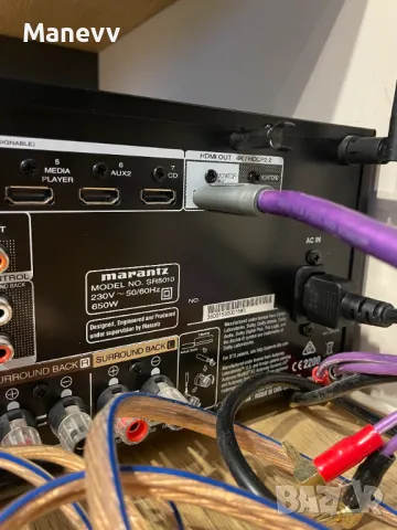 Marantz SR5010 ресивър HDMI Bluetooth Wi-Fi Dolby Atmos 7.2 4K, снимка 4 - Ресийвъри, усилватели, смесителни пултове - 48808136