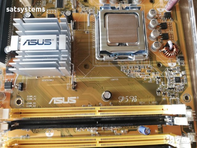 Дънна платка Asus P5B Socket 775 , снимка 6 - Дънни платки - 38190556