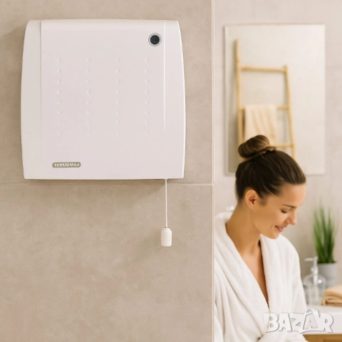Вентилаторна печка за баня Termomax, 2000W, снимка 4 - Вентилатори - 52328051