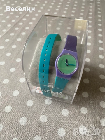 Часовници Swatch Dip и Swatch Originals Fun In Blue, снимка 11 - Дамски - 53384390