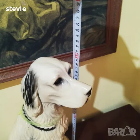 Голямо керамично куче, снимка 2 - Декорация за дома - 48844972