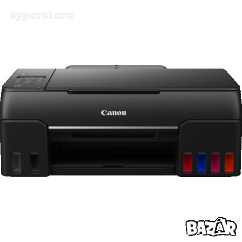 Принтер Мастиленоструен Мултифункционален 3 в 1 Цветен Canon PIXMA G640 Принтер, Скенер и Копир, снимка 2 - Принтери, копири, скенери - 33560917