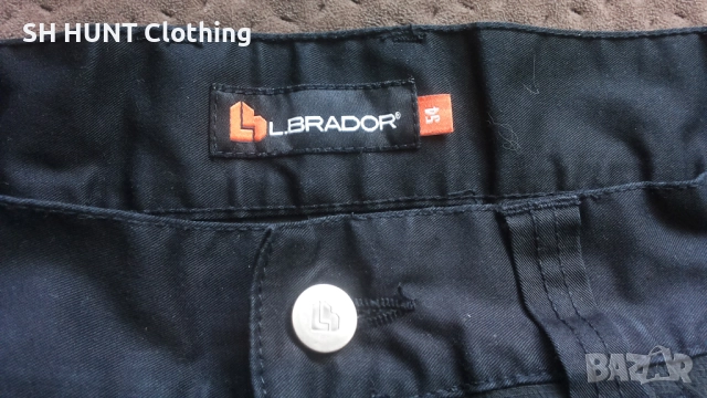 L.BRADOR 1842PB Work Stretch Trouser 54 / XL работен панталон с от части еластична материя W4-514, снимка 16 - Панталони - 52092269