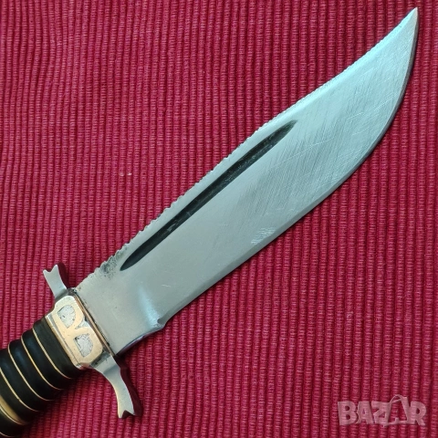Ръчно изработен ловен нож, касапски. , снимка 13 - Ножове - 53370418
