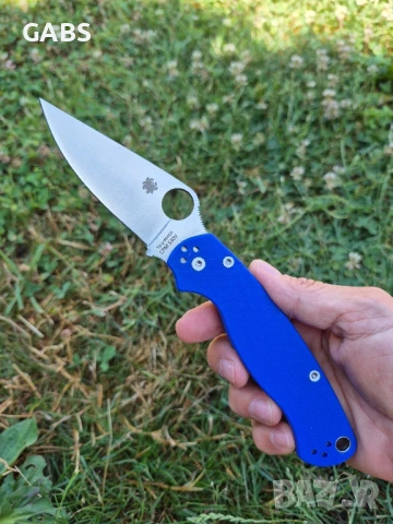 Сгъваем нож Spyderco Paramilitary C223, снимка 8 - Ножове - 50786930