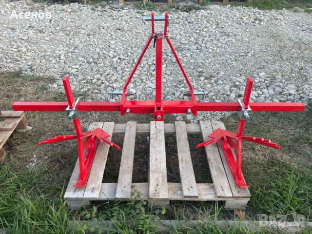 Италианска картофовадачка двуредова Del Morino, снимка 6 - Селскостопанска техника - 52158315