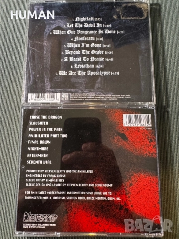 Obituary - Cannibal - Thanatos - Annihilated , снимка 18 - CD дискове - 51552910