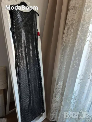 Дълга стилна дамска рокля , снимка 4 - Рокли - 48473352