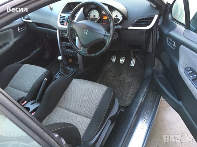 Peugeot 207 cc Cabriolet 1.6 16V 120к.с Пежо 207 Кабрио 1.6 16В 120к.с pejo на части!, снимка 9 - Автомобили и джипове - 32316076