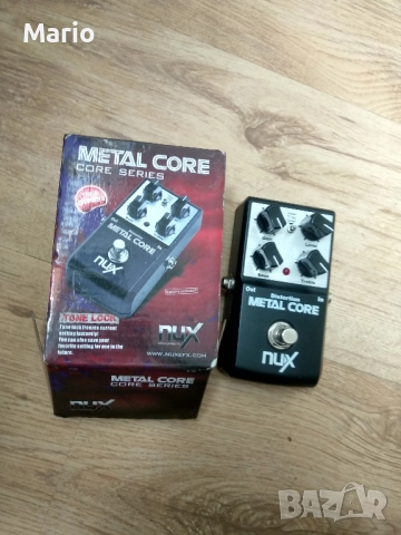 nux metal core distortion, снимка 5 - Друга електроника - 51995912