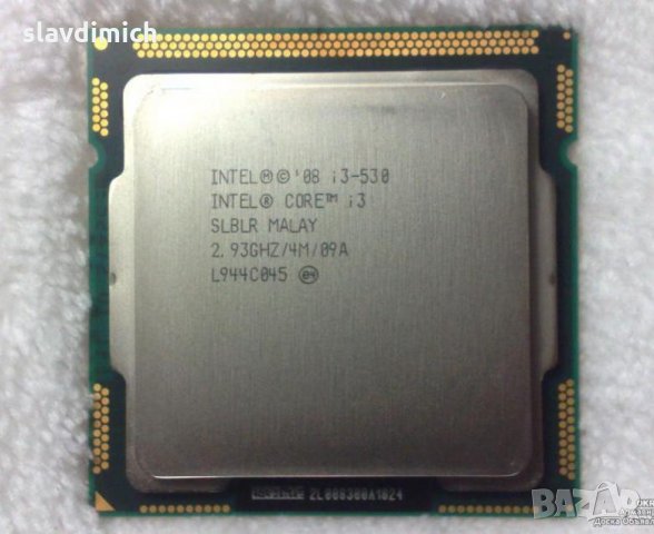 Процесор Intel® Core™ i3-530 4M Cache, 2.93 GHz Socket 1156, снимка 1 - Процесори - 27694858
