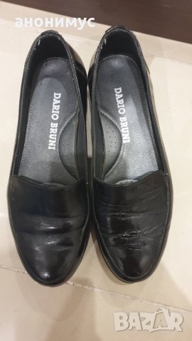 Черни обувки естествена кожа, снимка 4 - Дамски ежедневни обувки - 26666066