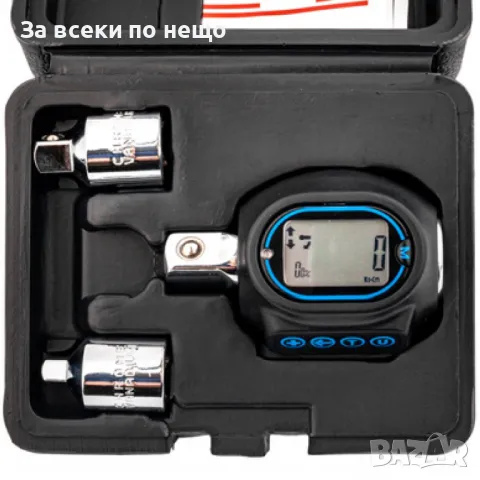 Цифров динамометричен адаптер ( адаптор ) 12” 40 - 200 Nm RockForce, снимка 5 - Други инструменти - 50324804