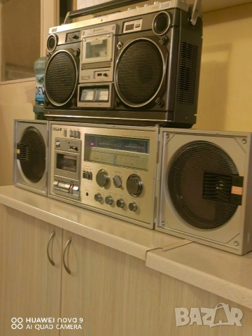 Hitachi trk - 8180/Sony-cfs -88/Радиокасетофон/, снимка 3 - Радиокасетофони, транзистори - 52741279