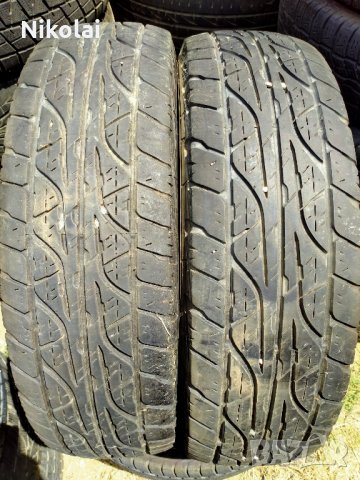 2бр летни гуми 225/70R17 Dunlop, снимка 1 - Гуми и джанти - 33634080