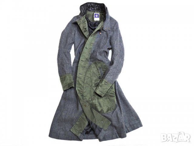 G-star Raw Cavalry Coat Дамско Дълго Палто Размер М, снимка 8 - Якета - 32279610