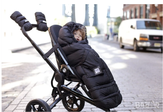 Зимен чувал за количка и столче за кола 7 A.M. , снимка 16 - Детски колички - 52902796