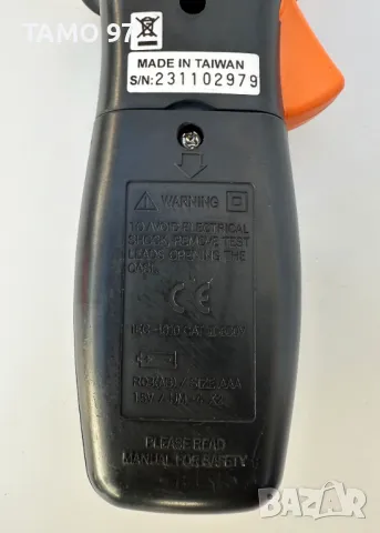 Pince Multimeter T16E - Професионални амперклещи като нови, снимка 5 - Клещи - 49759008