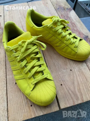 адидас, adidas pharrell williams, superstar, снимка 7 - Маратонки - 49906312