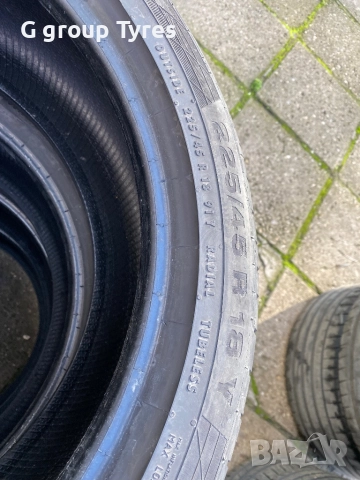 Continental 225/45/18 4бр. 2024г., снимка 2 - Гуми и джанти - 52845547