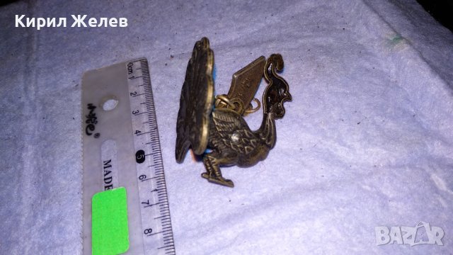 МЕСИНГОВА ФЪН-ШУЙ ВИСУЛКА ФИГУРКА ПАУН за КЪСМЕТ 34219, снимка 6 - Декорация за дома - 38904300