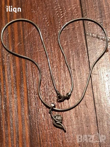 Сребърно колие Проба 925. 39.99лв. 41см.