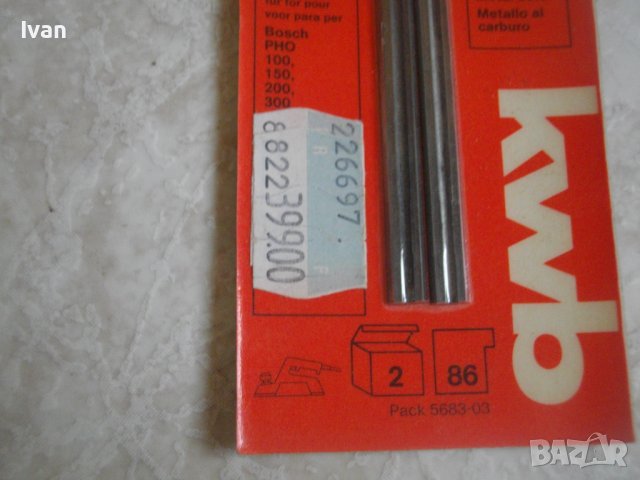 Нов Нож За Електрическо Ренде-Хобел-Универсален-82х5,5х1,1 мм-Немски-От Старото Качество, снимка 9 - Други инструменти - 40184746