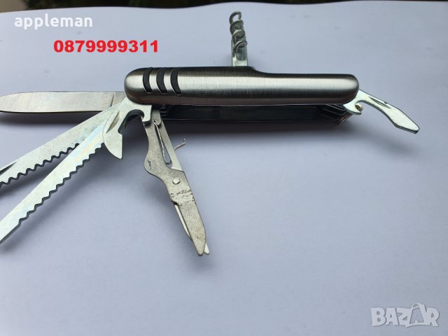 Джобно Туристическо многофункционално ножче 12 в 1 сгъваем джобен нож, ножче, снимка 5 - Ножове - 28095557